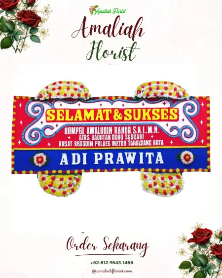 Papan Bunga Ucapan Selamat Sudimara